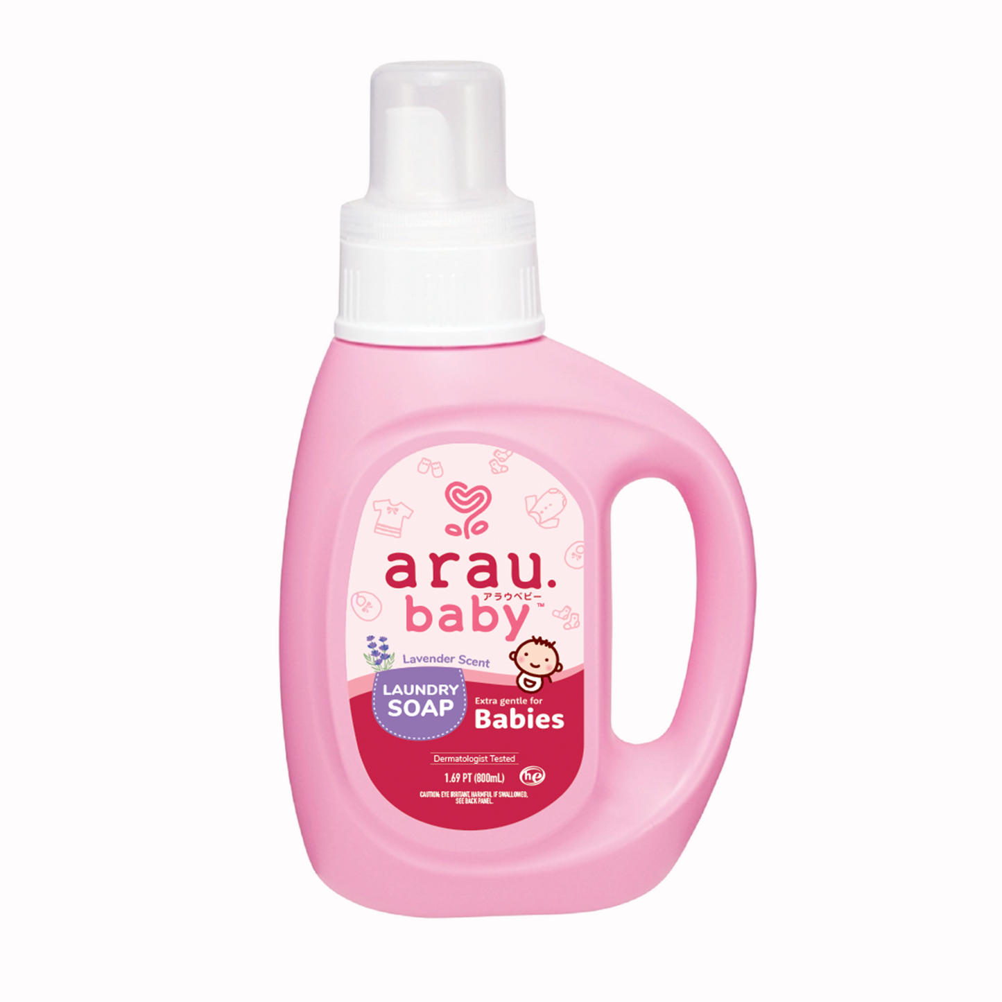 Lavender scented extra gentle laundry soap for babies.