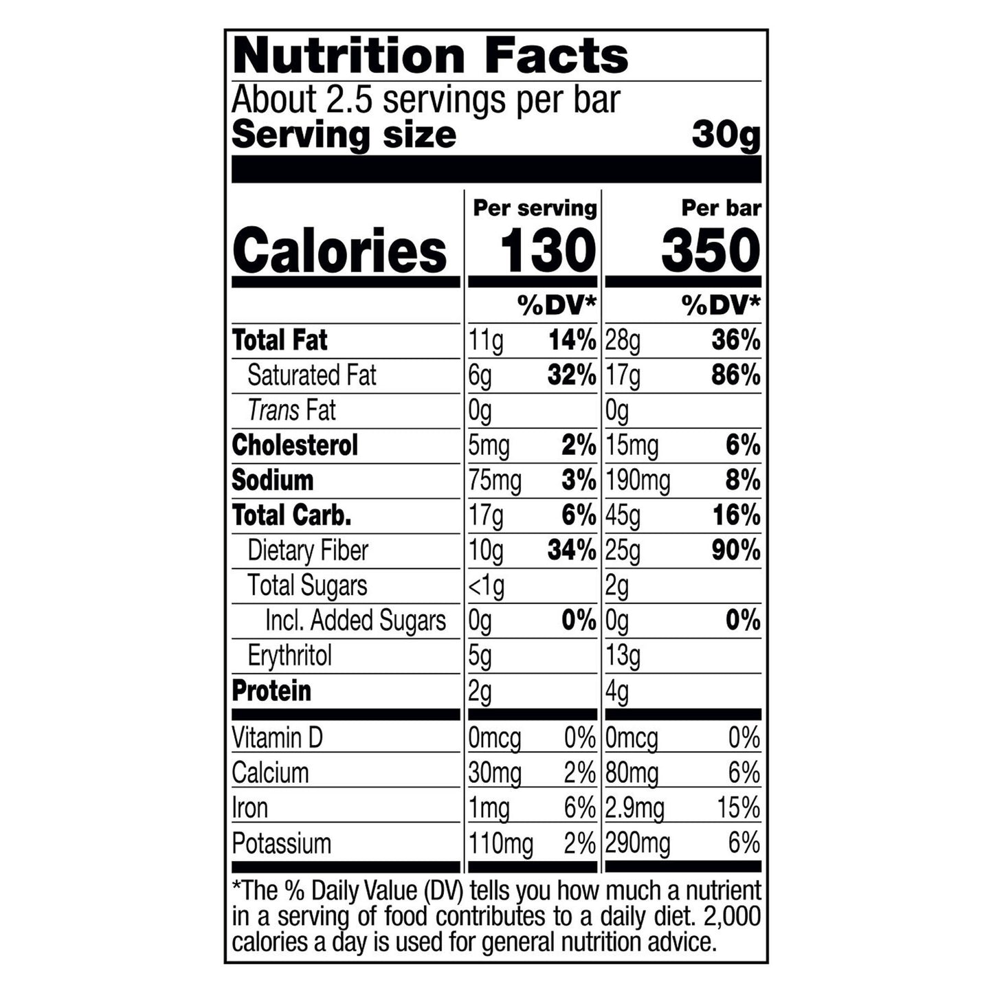 Lily's 40% Cocoa Salted Caramel Milk Chocolate Style 2.8 oz