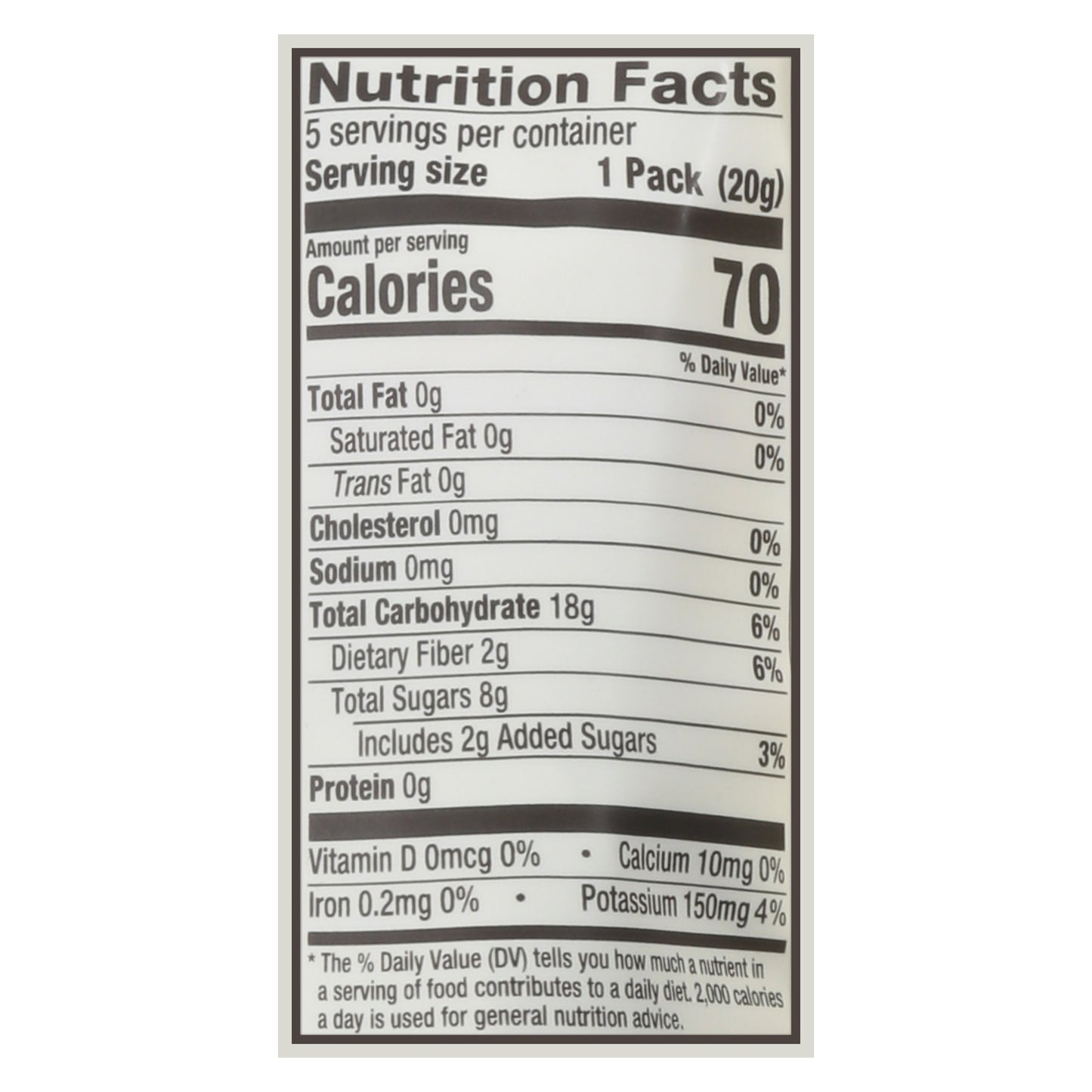 Sunny Fruit Organic Tart Cherries 5 - 0.7 oz Packs