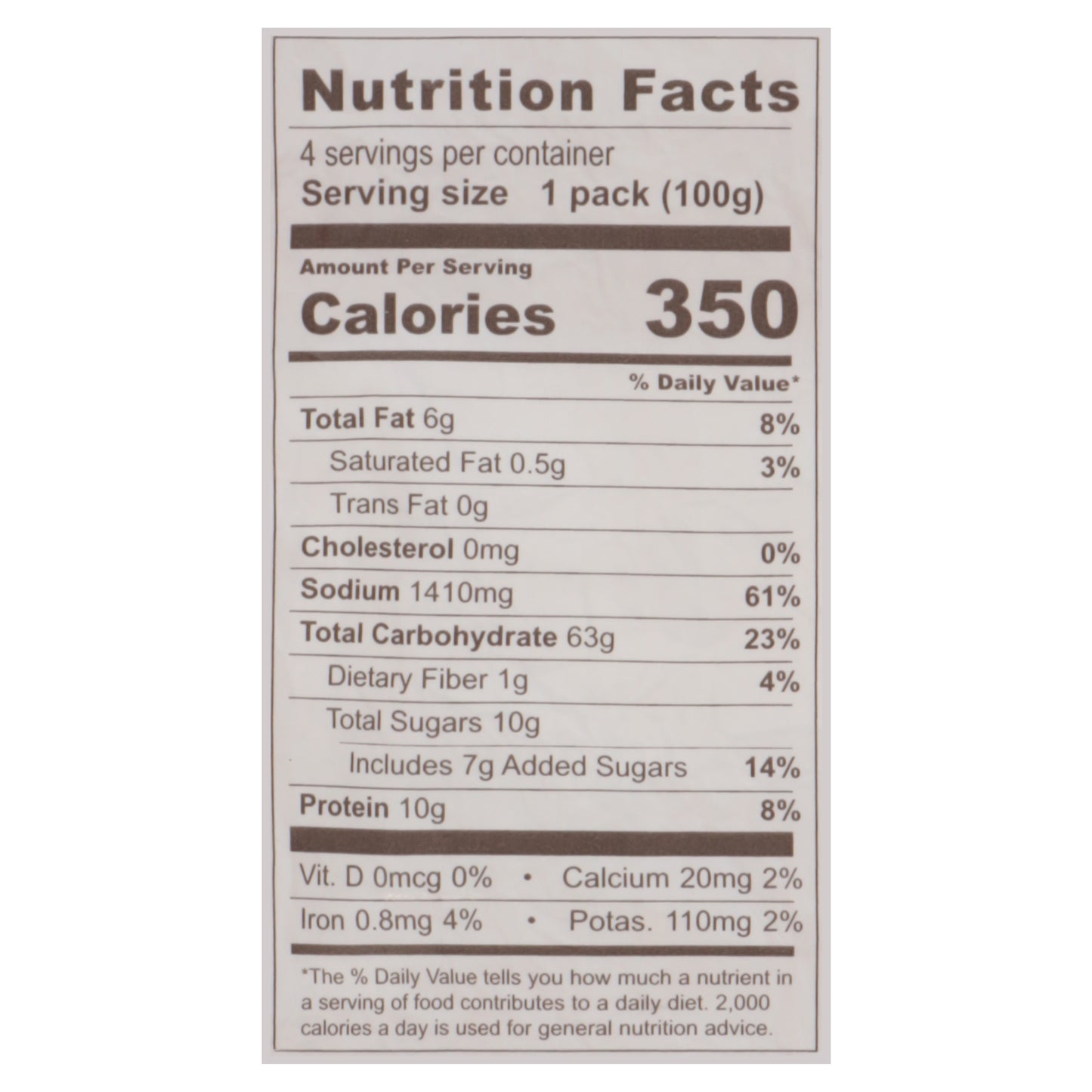 Momofuku Sweet & Spicy Noodles 4 - 3.53 oz Packs