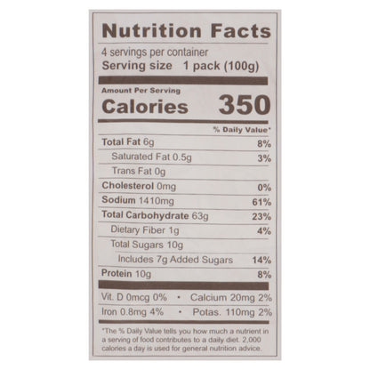 Momofuku Sweet & Spicy Noodles 4 - 3.53 oz Packs