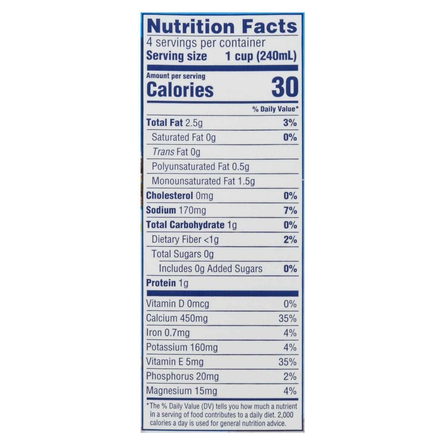 Almond Breeze Unsweetened Vanilla Almondmilk 32 fl oz