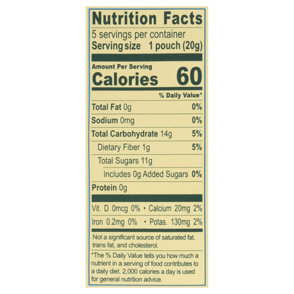 Solely Organic Mango & Blueberry Fruit Gummies 5 - 0.7 oz Bags