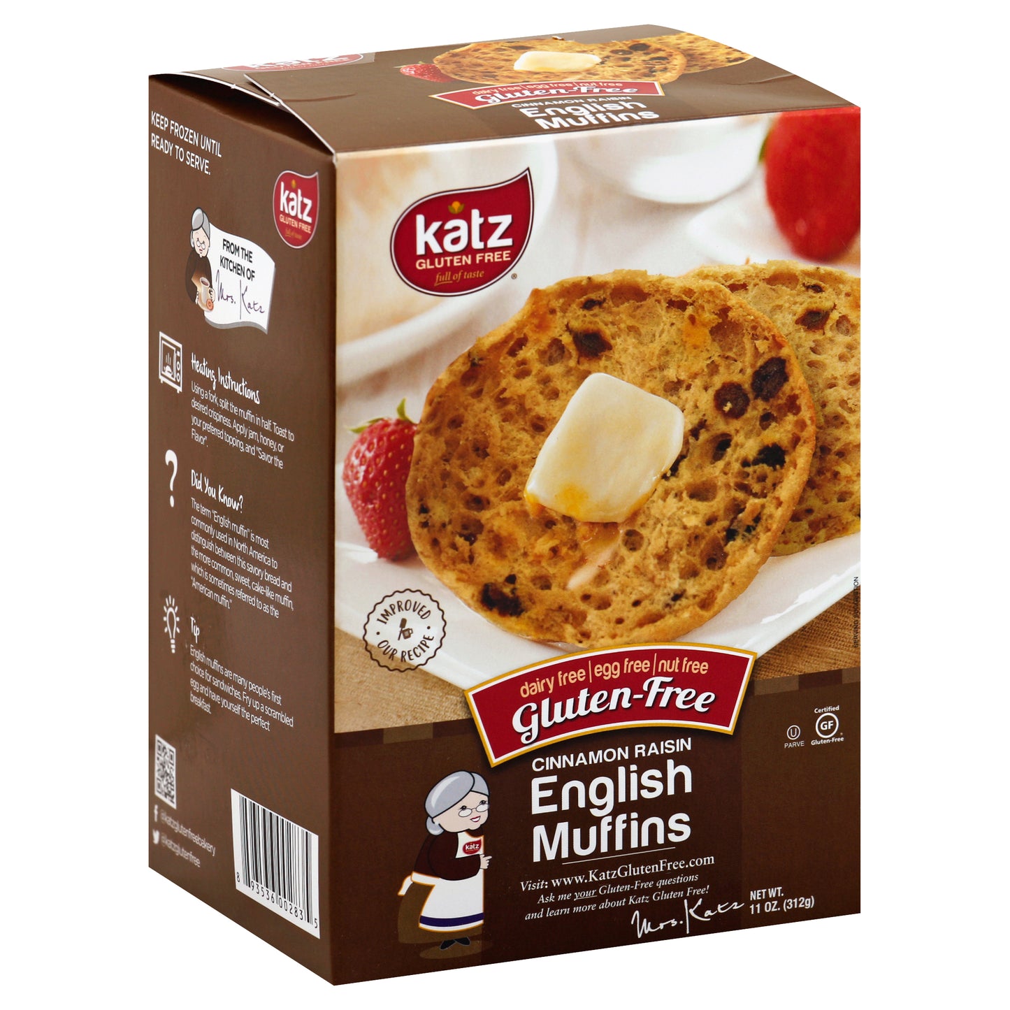 Katz English Muffins 11 oz
