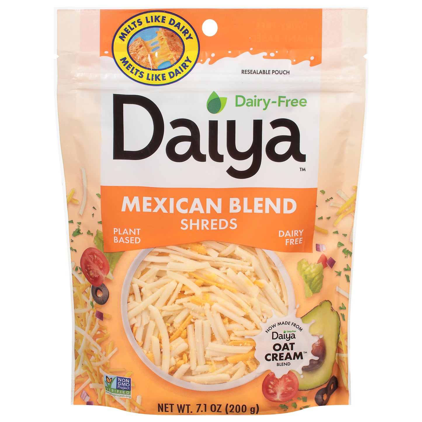 Daiya Dairy-Free Mexican Blend Cheese Shreds 7.1 oz