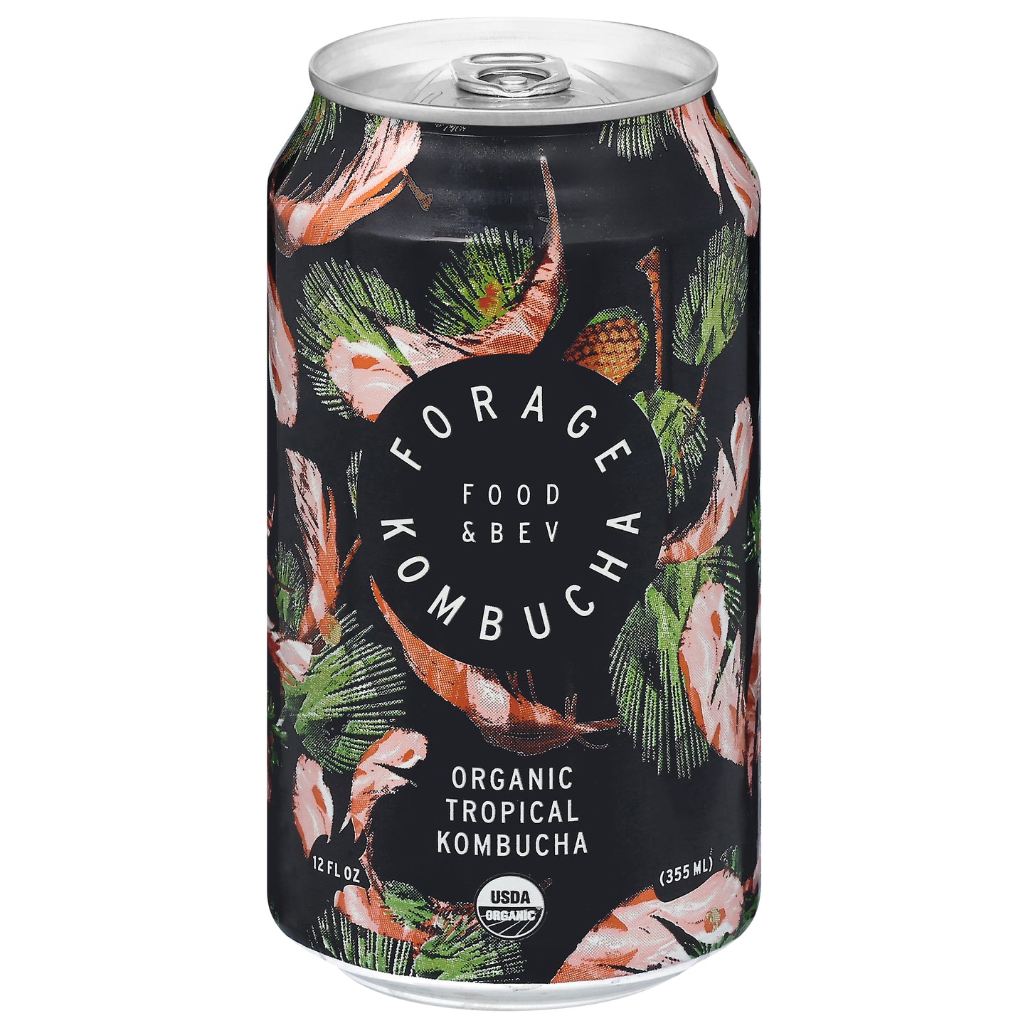 Forage Kombucha Organic Tropical Kombucha 12 fl oz