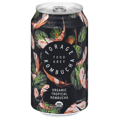 Forage Kombucha Organic Tropical Kombucha 12 fl oz