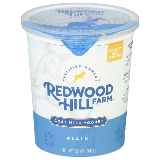 Redwood Hill Farm Goat Milk Plain Yogurt 32 oz