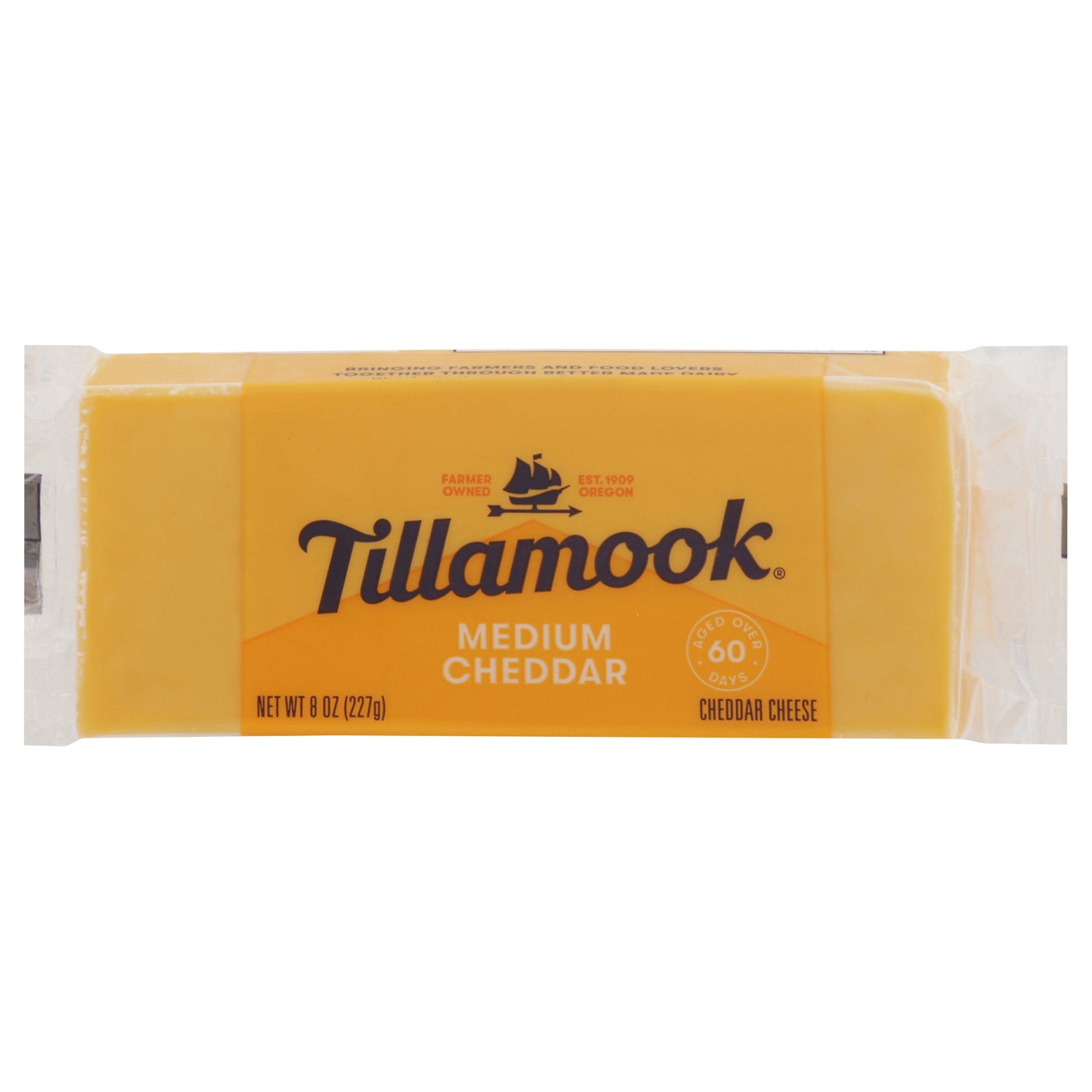 Tillamook Medium Cheddar Cheese 8 oz