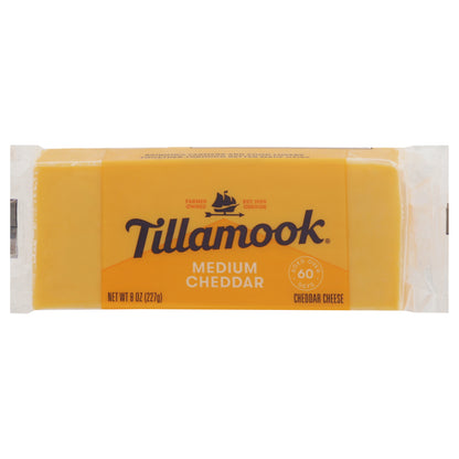 Tillamook Medium Cheddar Cheese 8 oz