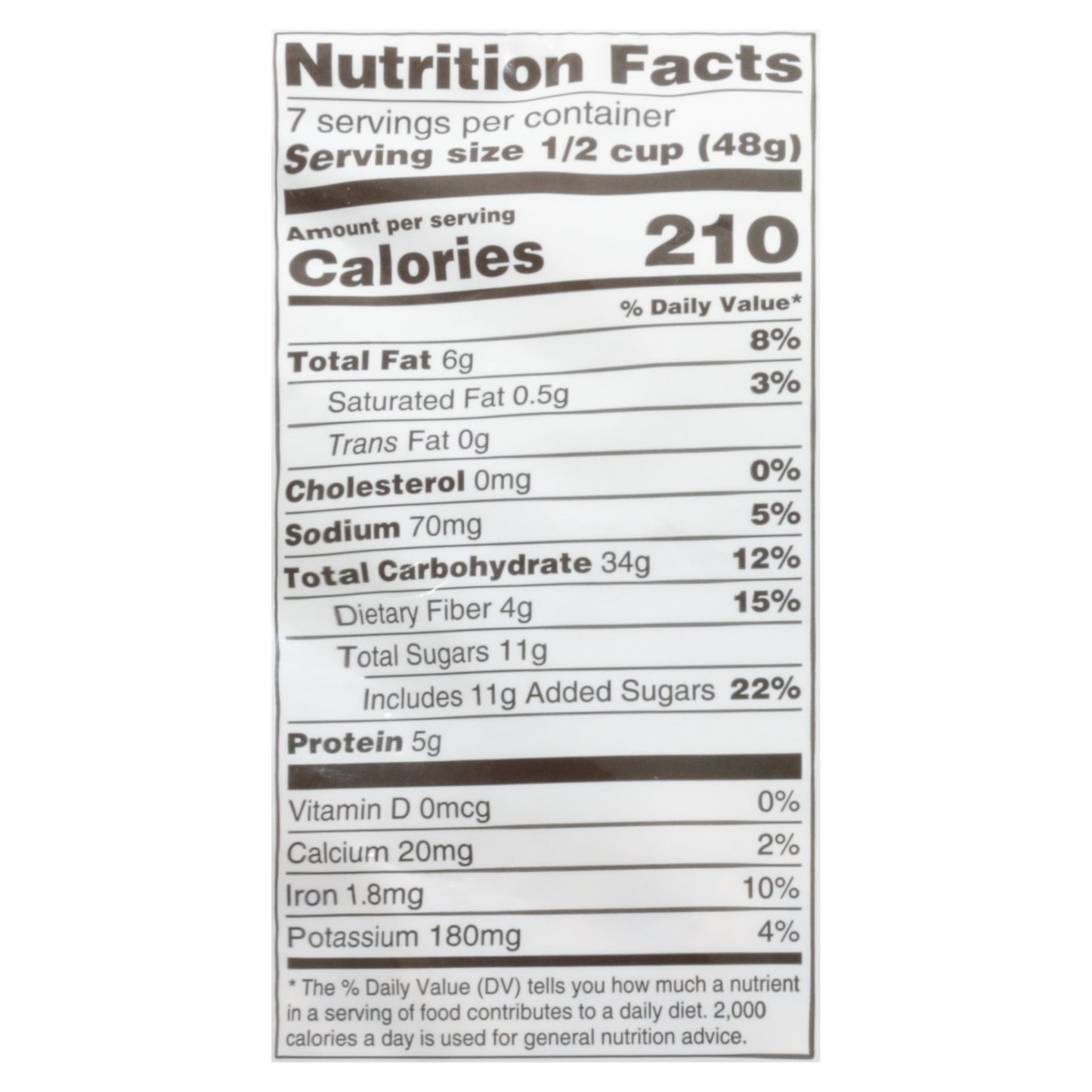 Field Day Organic Vanilla Blueberry Granola 12 oz