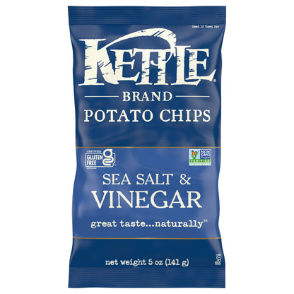 Kettle Brand Sea Salt & Vinegar Potato Chips 5 oz