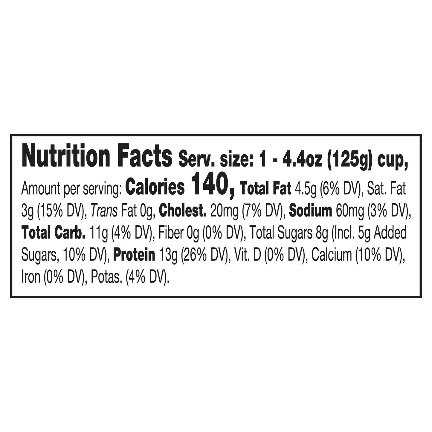 siggi’s Icelandic Skyr Whole Milk Yogurt, Vanilla