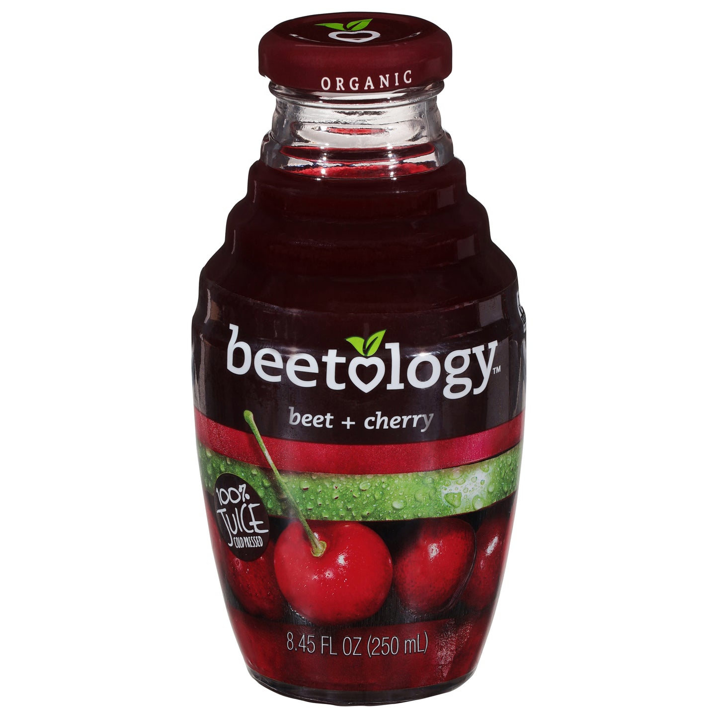 Beetology Organic Cold Pressed Beet + Cherry 100% Juice 8.45 fl oz