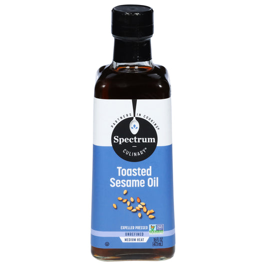 Spectrum Culinary Toasted Sesame Oil 16 fl oz
