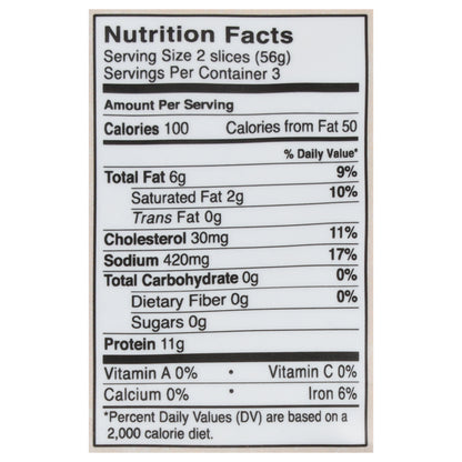 Niman Ranch All Natural Sliced Uncured Corned Beef 6 oz