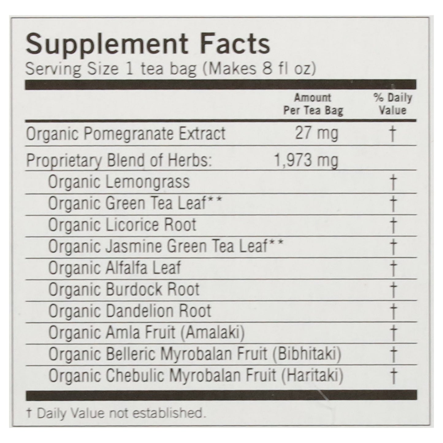 Yogi Super Antioxidant Green Tea 16 Tea Bags