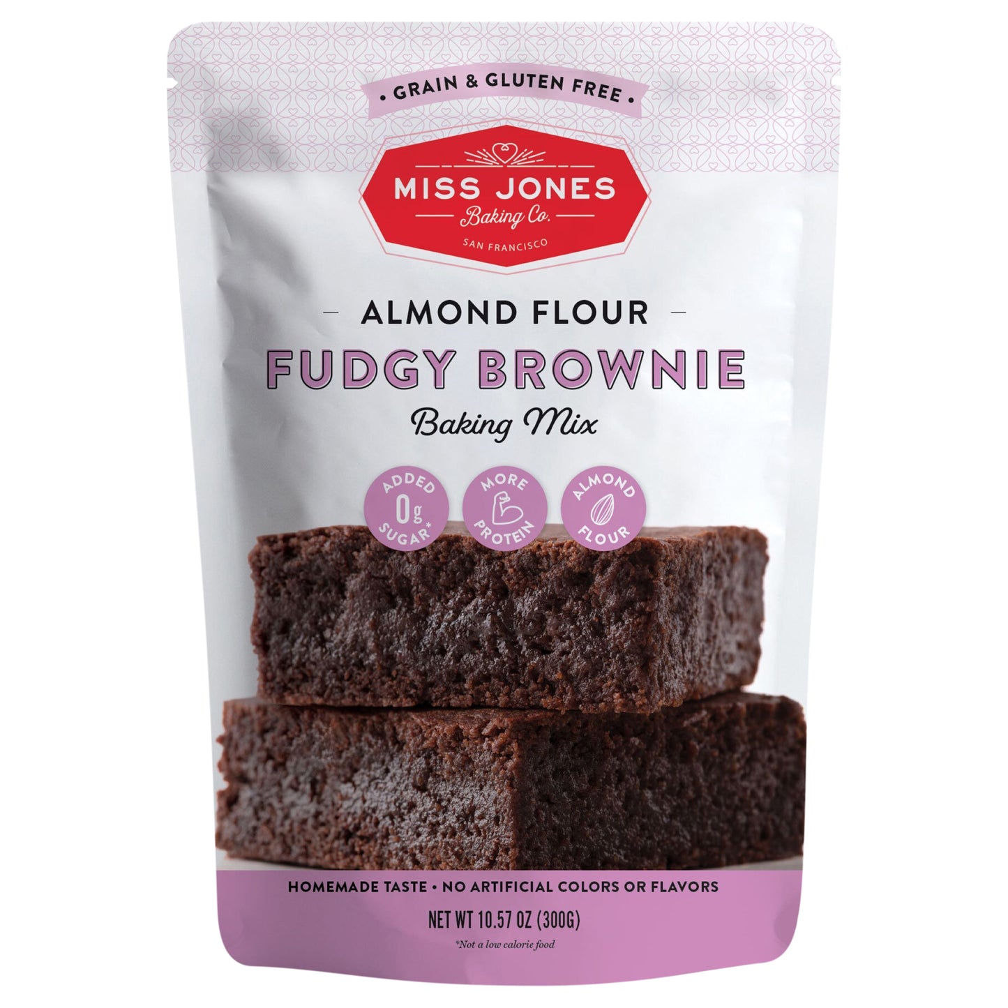 Miss Jones Baking Co. Almond Flour Fudgy Brownie Baking Mix 10.57 oz