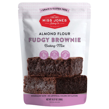 Miss Jones Baking Co. Almond Flour Fudgy Brownie Baking Mix 10.57 oz