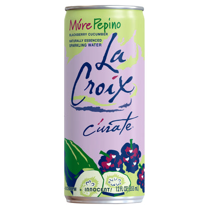 LaCroix Curate Blackberry Cucumber Sparkling Water 12 fl oz