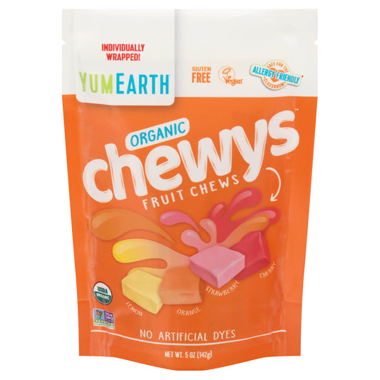 YumEarth Chewys Organic Assorted Fruit Chews 5 oz