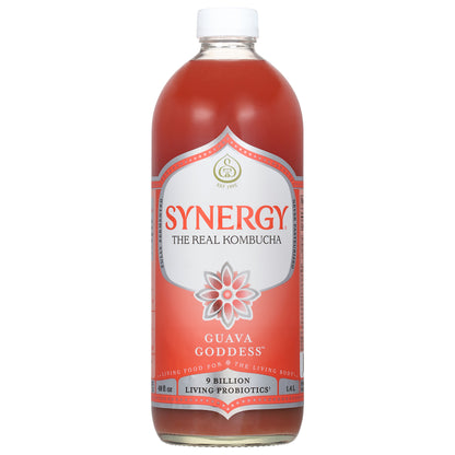 Synergy Guava Goddess Kombucha 48 fl oz