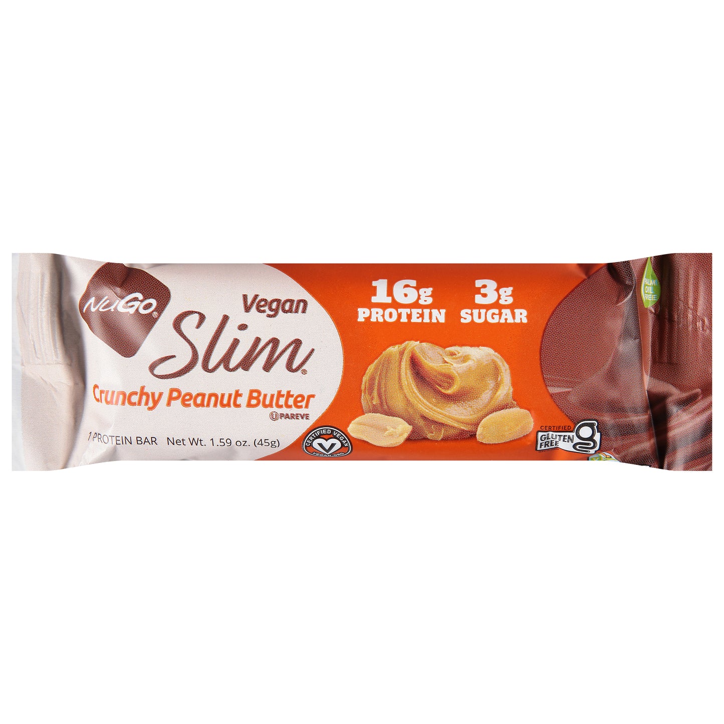 NuGo Slim Crunchy Peanut Butter Protein Bar 1.59 oz