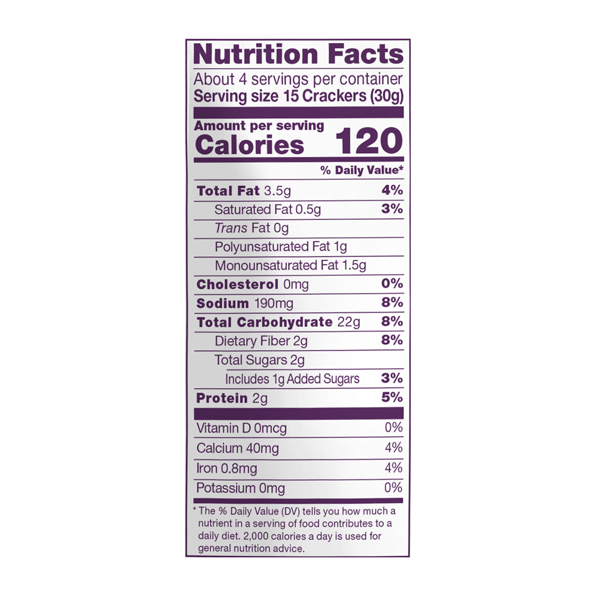 Crunchmaster Multi-Grain Aged White Cheddar Flavored Crackers 4.0 oz