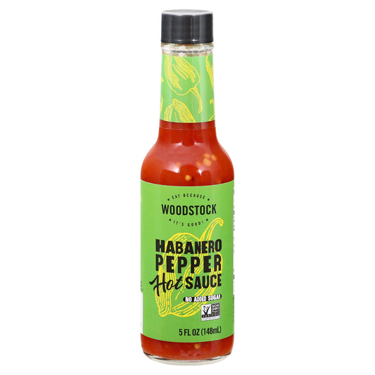 Woodstock Habanero Pepper Hot Sauce 5 oz
