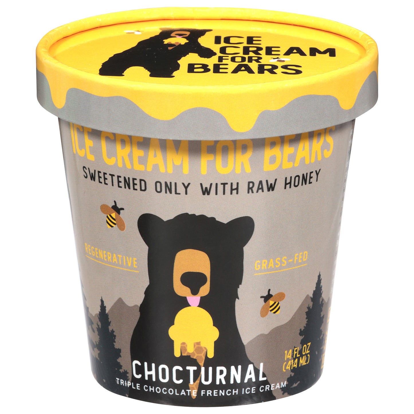 Ice Cream for Bears French Chocturnal Ice Cream 14 fl oz