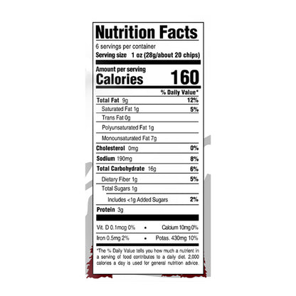 Boulder Canyon Hickory Barbeque Kettle Style Potato Chips 6 oz