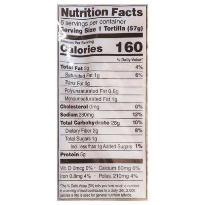 Rudi's Organic Spelt Tortillas 6 ea