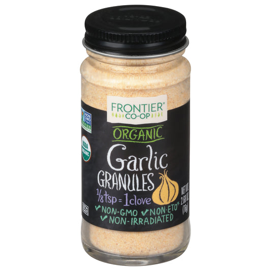 Frontier Co-op Organic Garlic Granules 2.68 fl oz