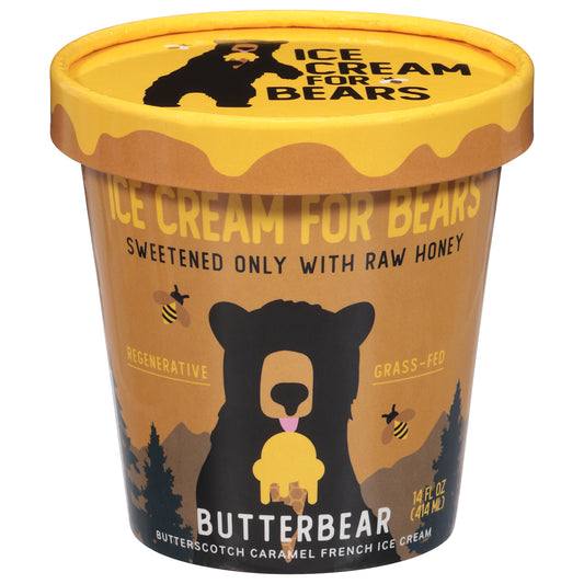 Ice Cream for Bears French Butterbear Ice Cream 14 fl oz