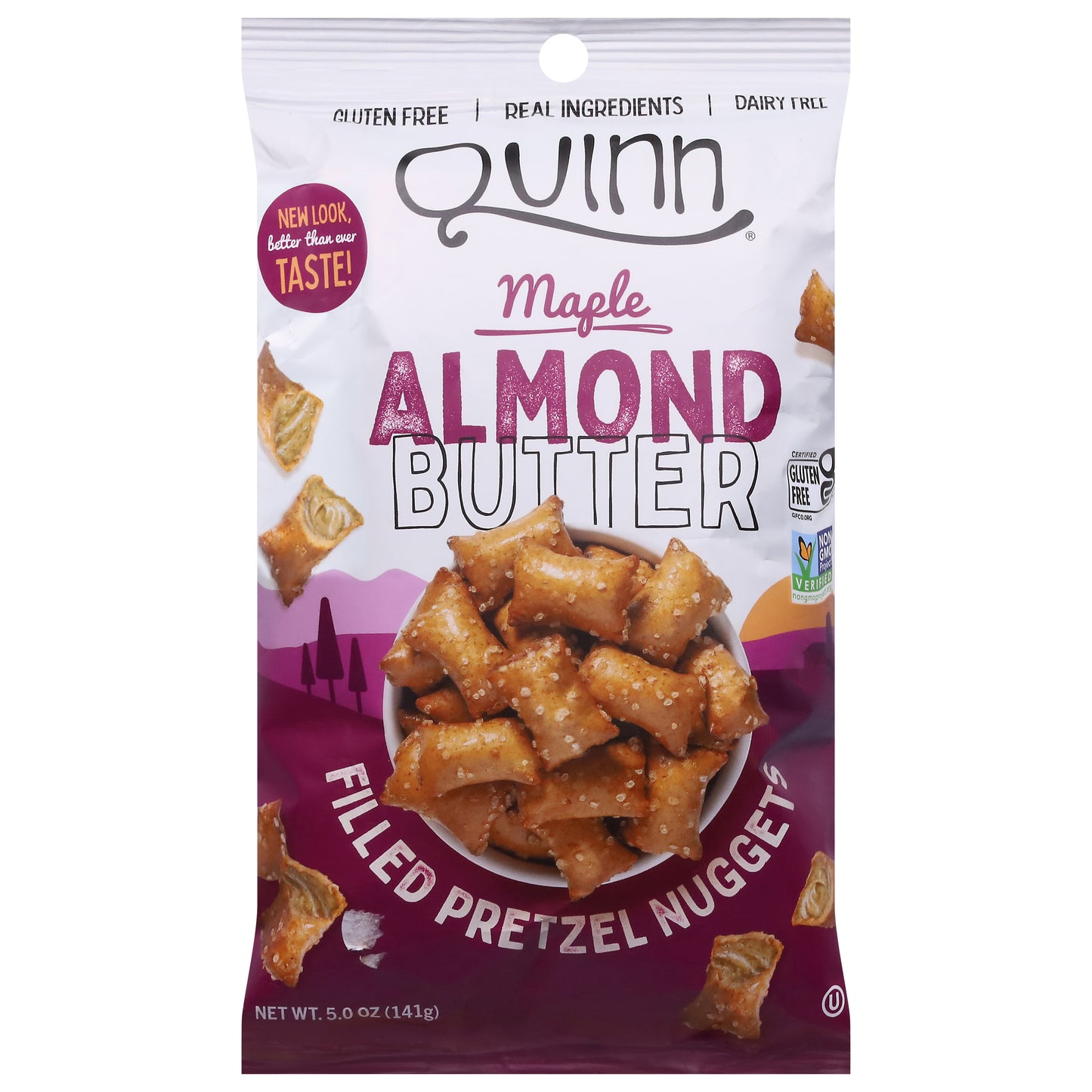 Quinn Filled Maple Almond Butter Pretzel Nuggets 5.0 oz