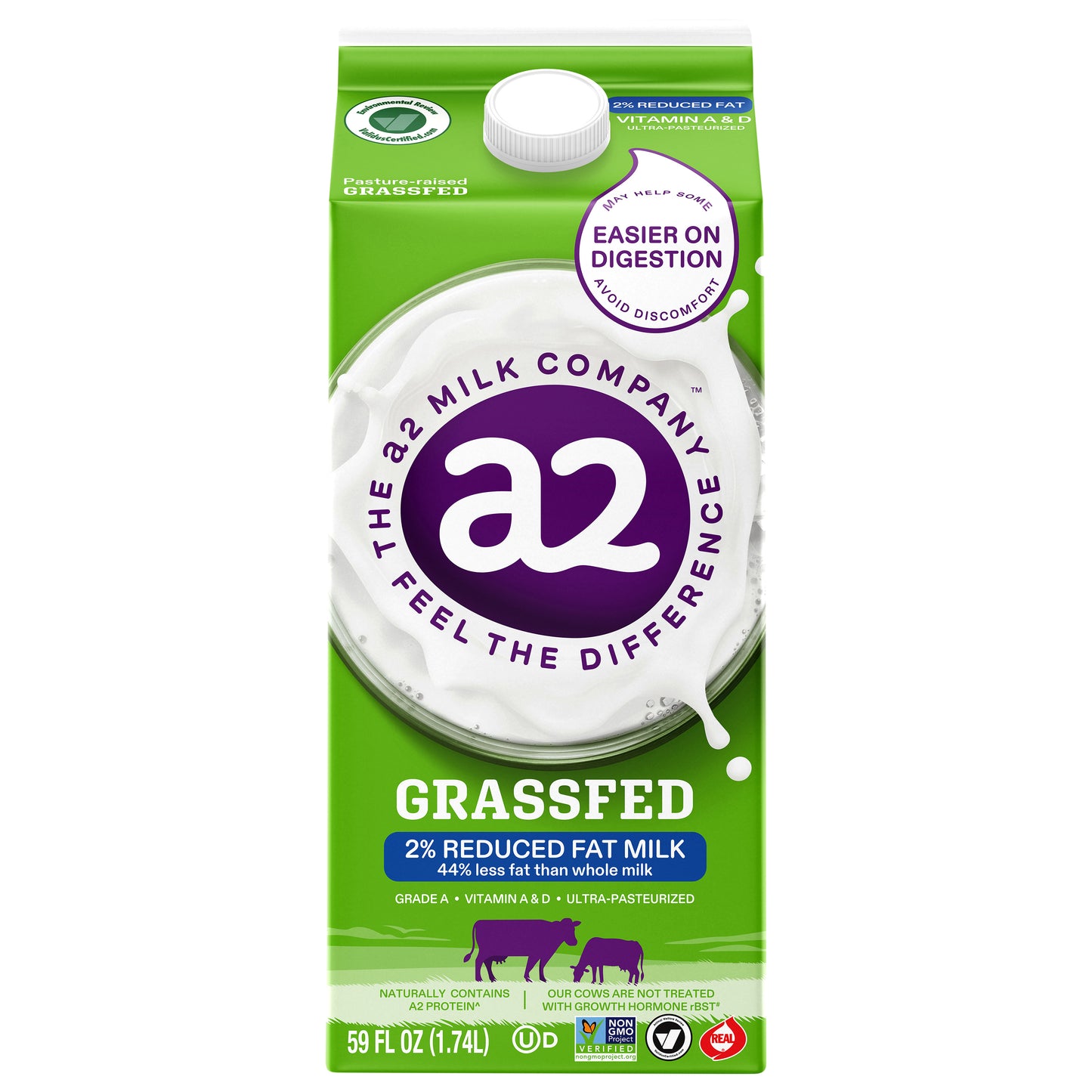 a2 Milk Grassfed Whole Milk