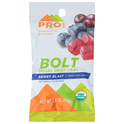 Probar Bolt Organic Berry Blast Energy Chews 2.1 oz