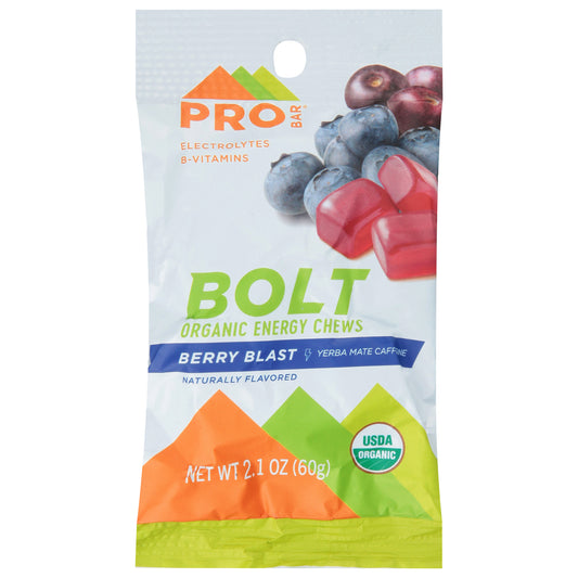 Probar Bolt Organic Berry Blast Energy Chews 2.1 oz