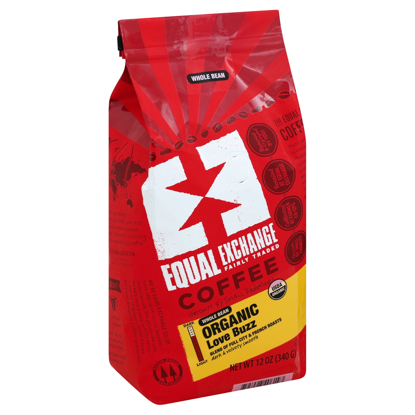 Equal Exchange Coffee 12 oz - Love Buzz
