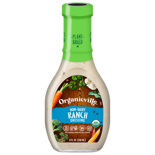 Organicville Non-Dairy Ranch Dressing 8 fl oz
