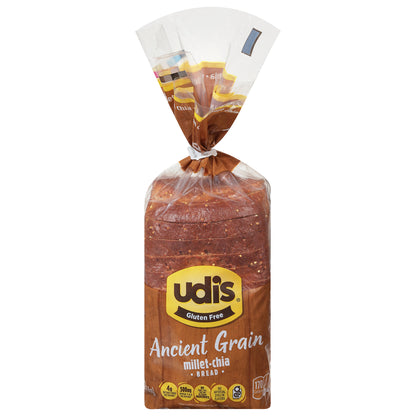 Udi's Gluten Free Ancient Grain Millet-Chia Bread 14.3 oz