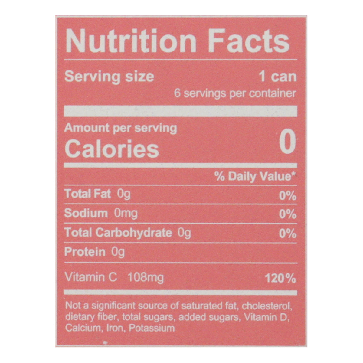 Hop Wtr Non-Alcoholic Ruby Red Grapefruit Sparkling Hop Water 6 - 12 oz Cans