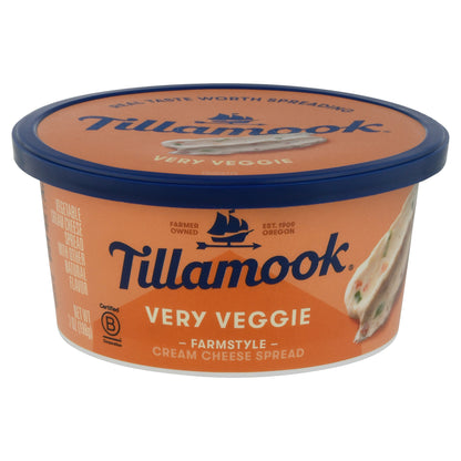 Tillamook Farmstyle Very Veggie Cream Cheese Spread 7 oz