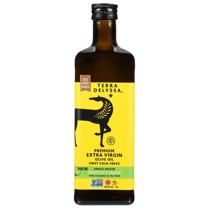 Terra Delyssa Premium Extra Virgin Smooth Flavor Olive Oil 34 fl oz