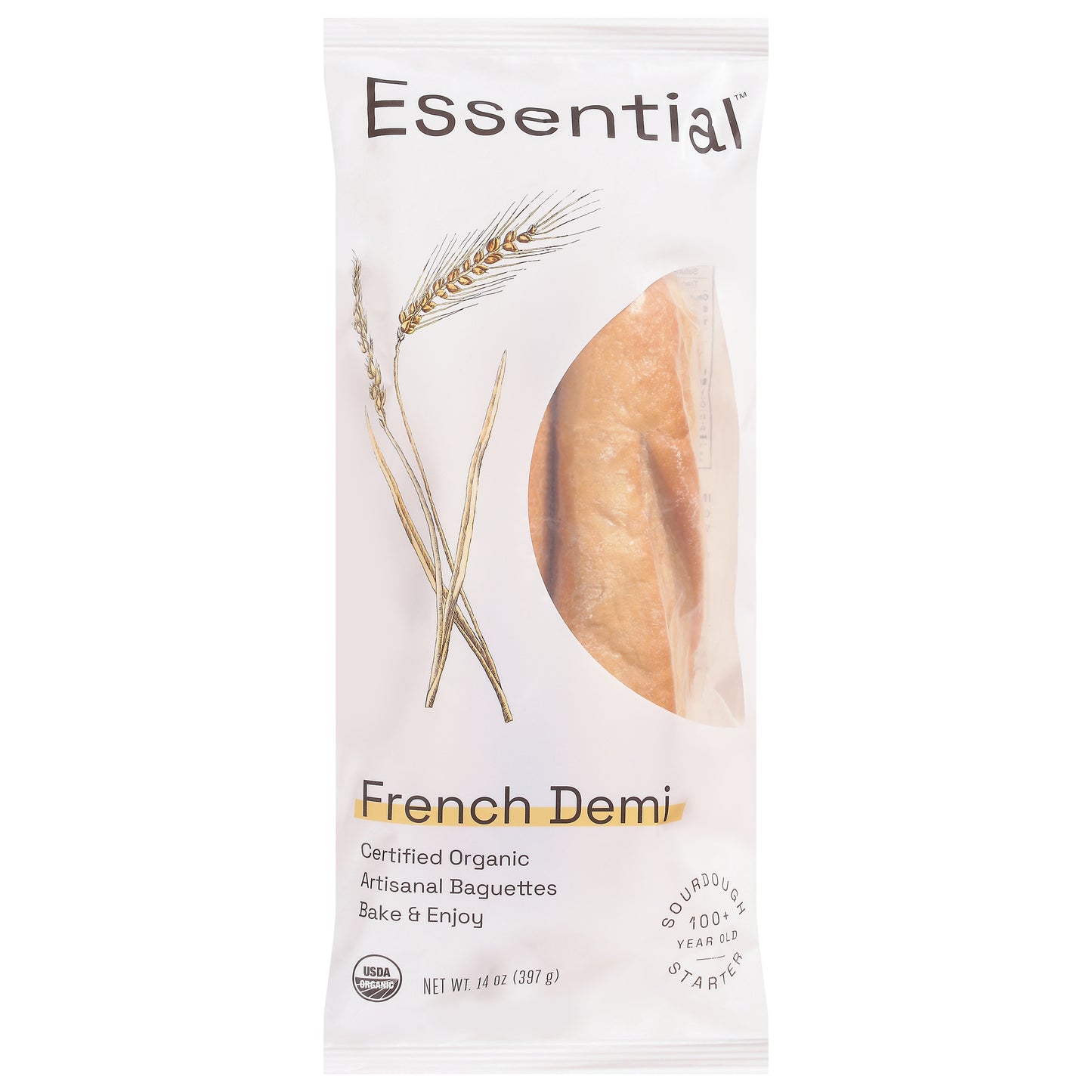 Essential Artisanal French Demi Baguettes 14 oz