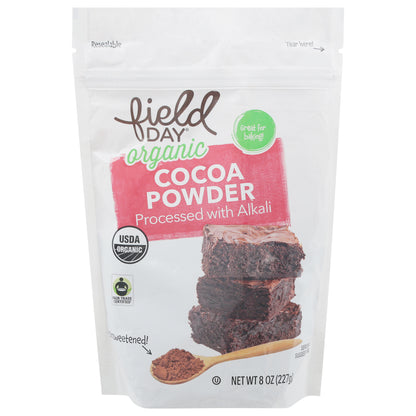 Field Day Unsweetened Cocoa Powder 8 oz