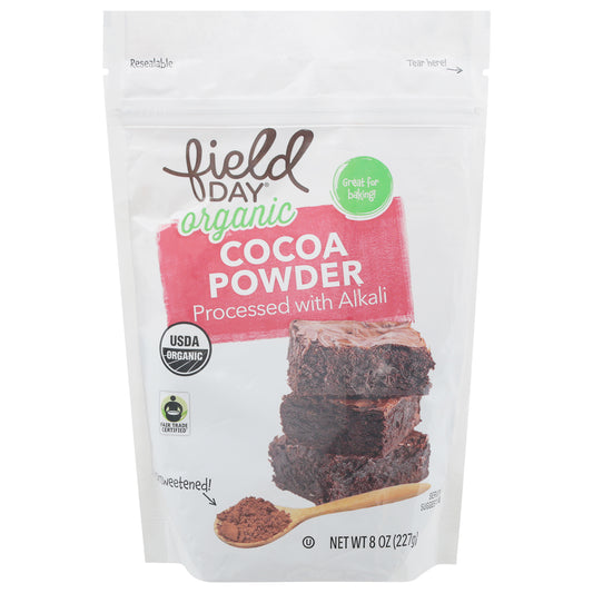 Field Day Unsweetened Cocoa Powder 8 oz