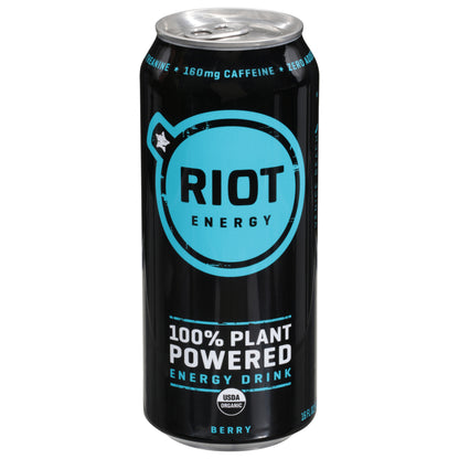Riot Energy Berry Energy Drink 16 fl oz Can