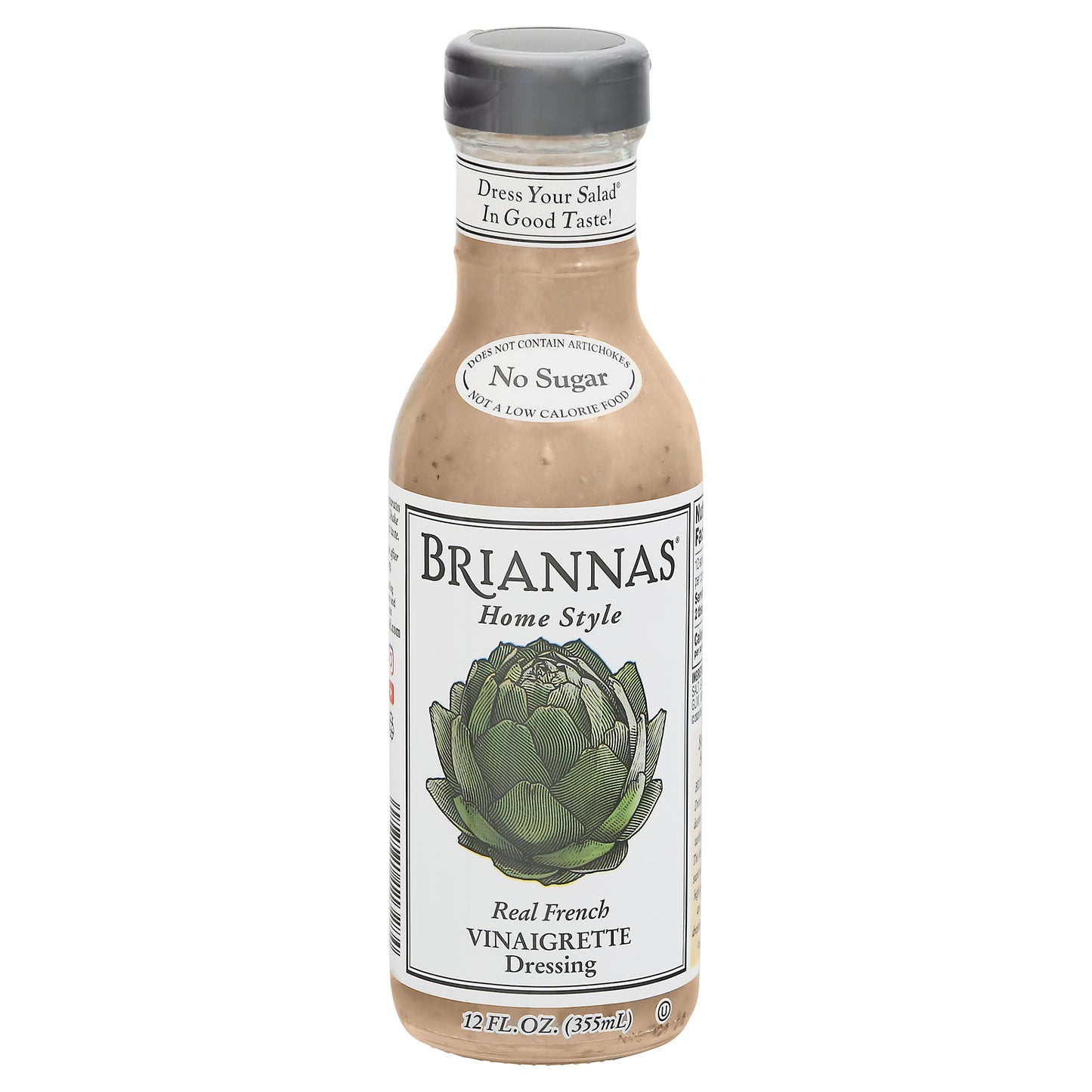 Briannas Home Style Real French Vinaigrette Dressing 12 fl oz