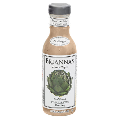 Briannas Home Style Real French Vinaigrette Dressing 12 fl oz